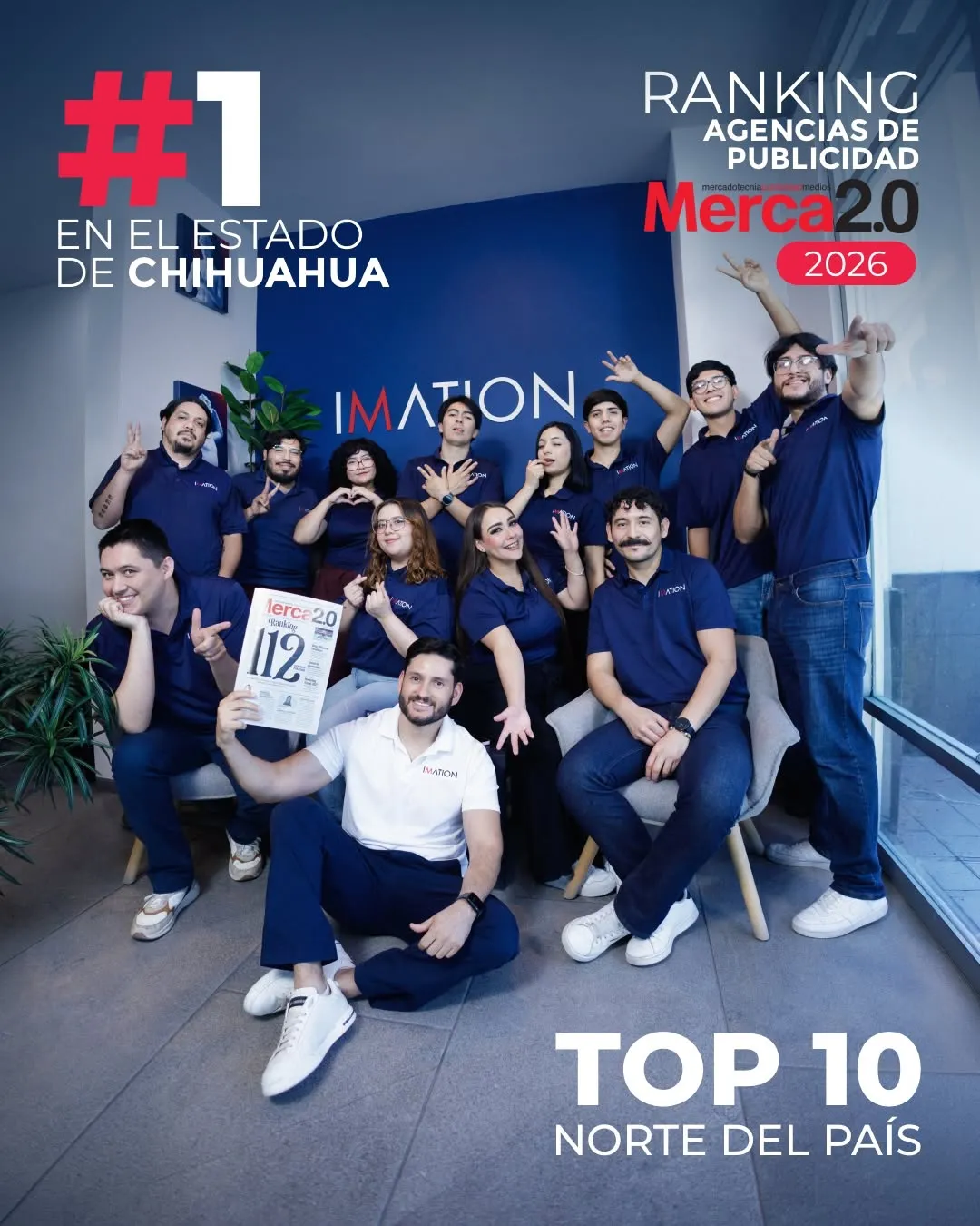 Equipo iMATION - Ranking Merca2.0 2026 #1 en Chihuahua